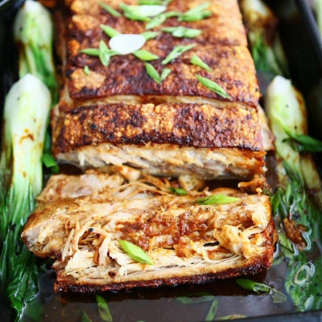 Crispy Miso Pork Belly