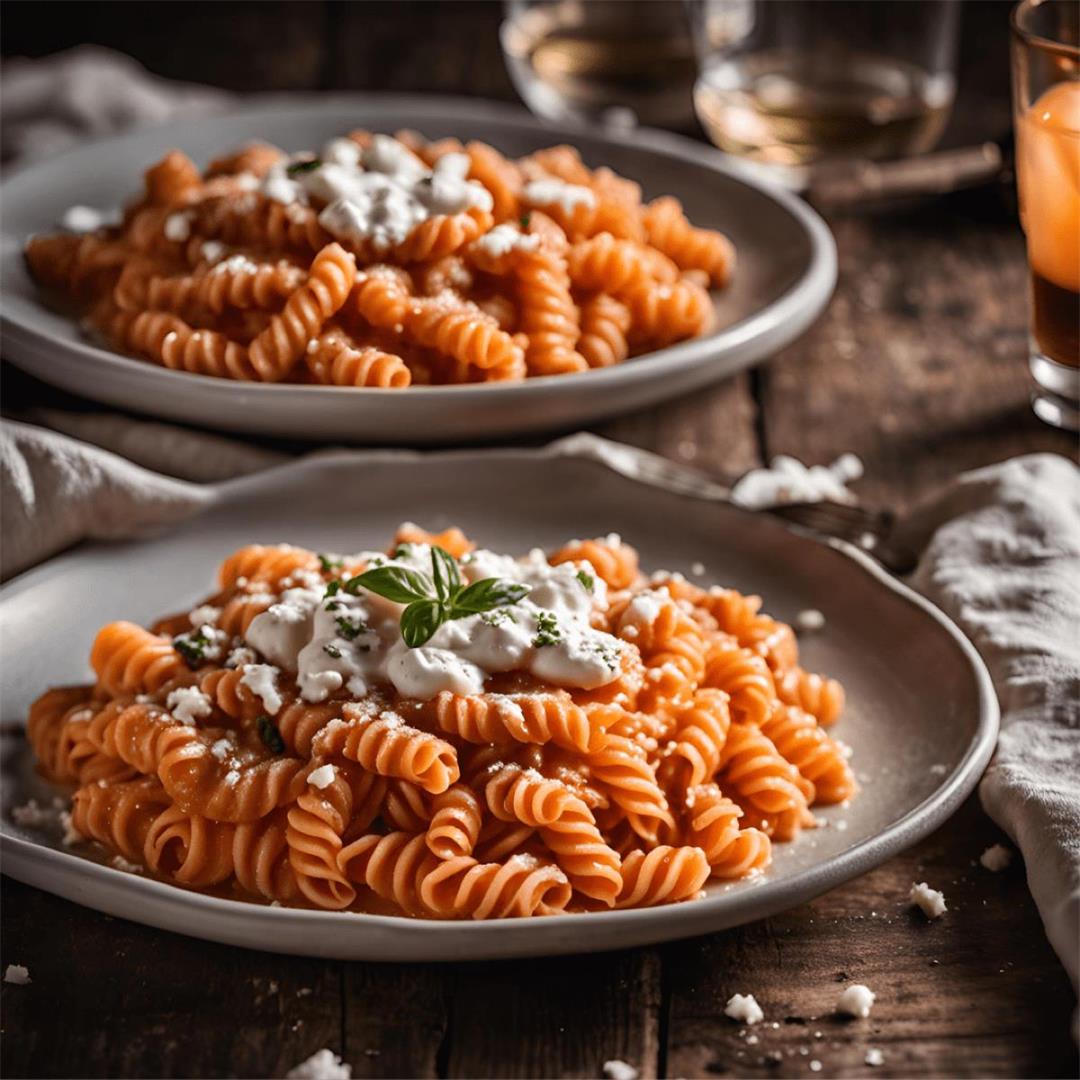 Pasta Alla Vodka w/ Ricotta: A Flavorful Twist