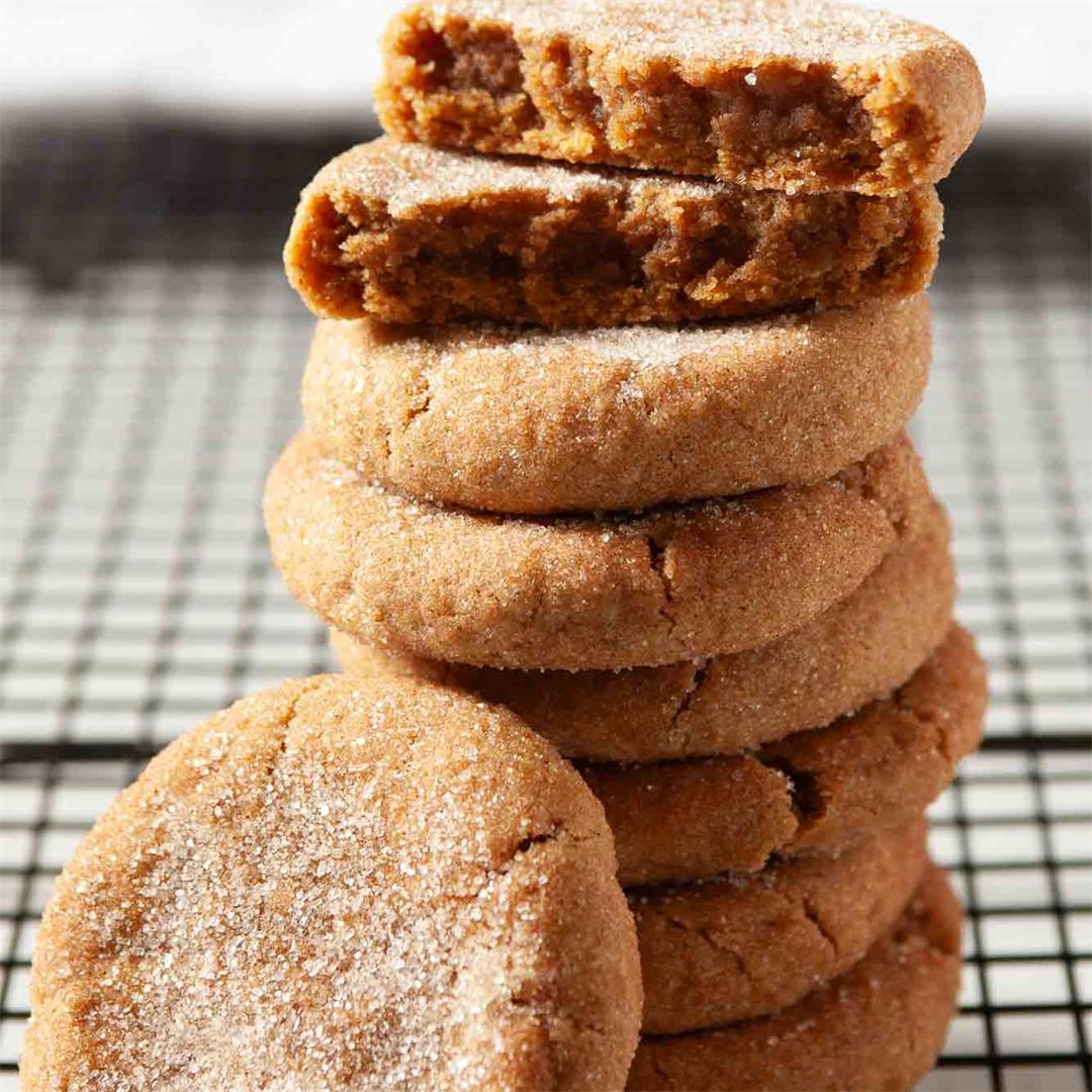 Chewy Pumpkin Snickerdoodles