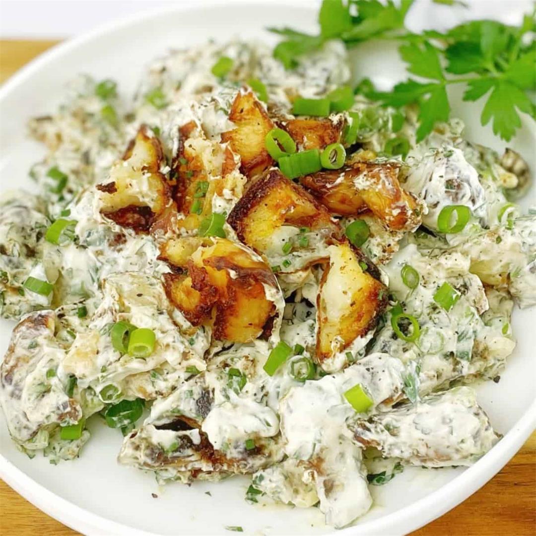 Smashed Potato Salad