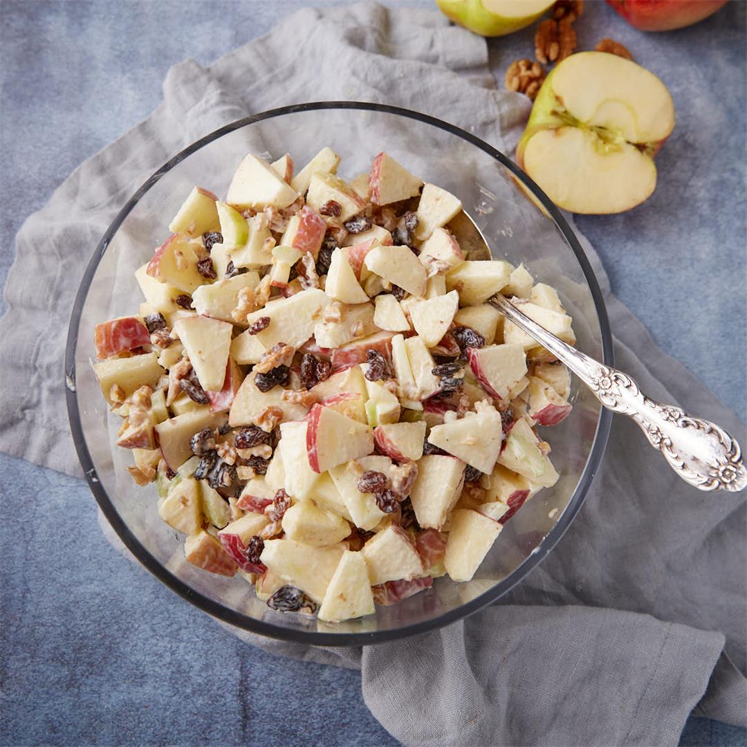 Old Fashioned Apple Waldorf Salad