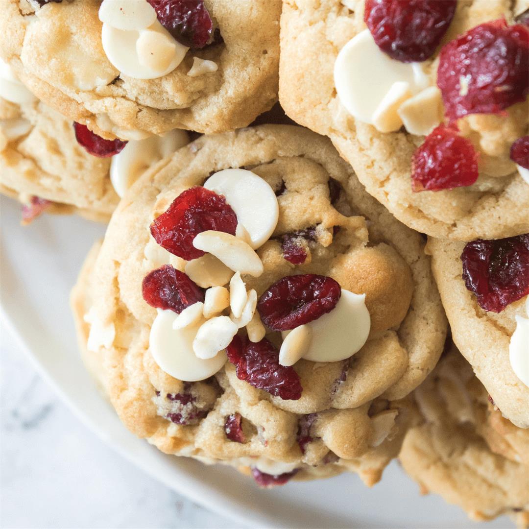 White Chocolate Cranberry Cookies