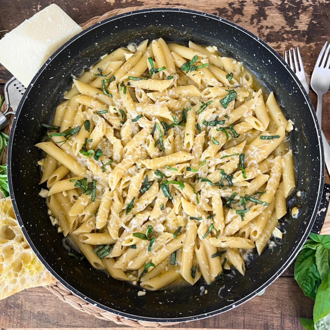 One-Pan Garlic & Herb Pasta | INSANELY Delicious 20 Min Recipe