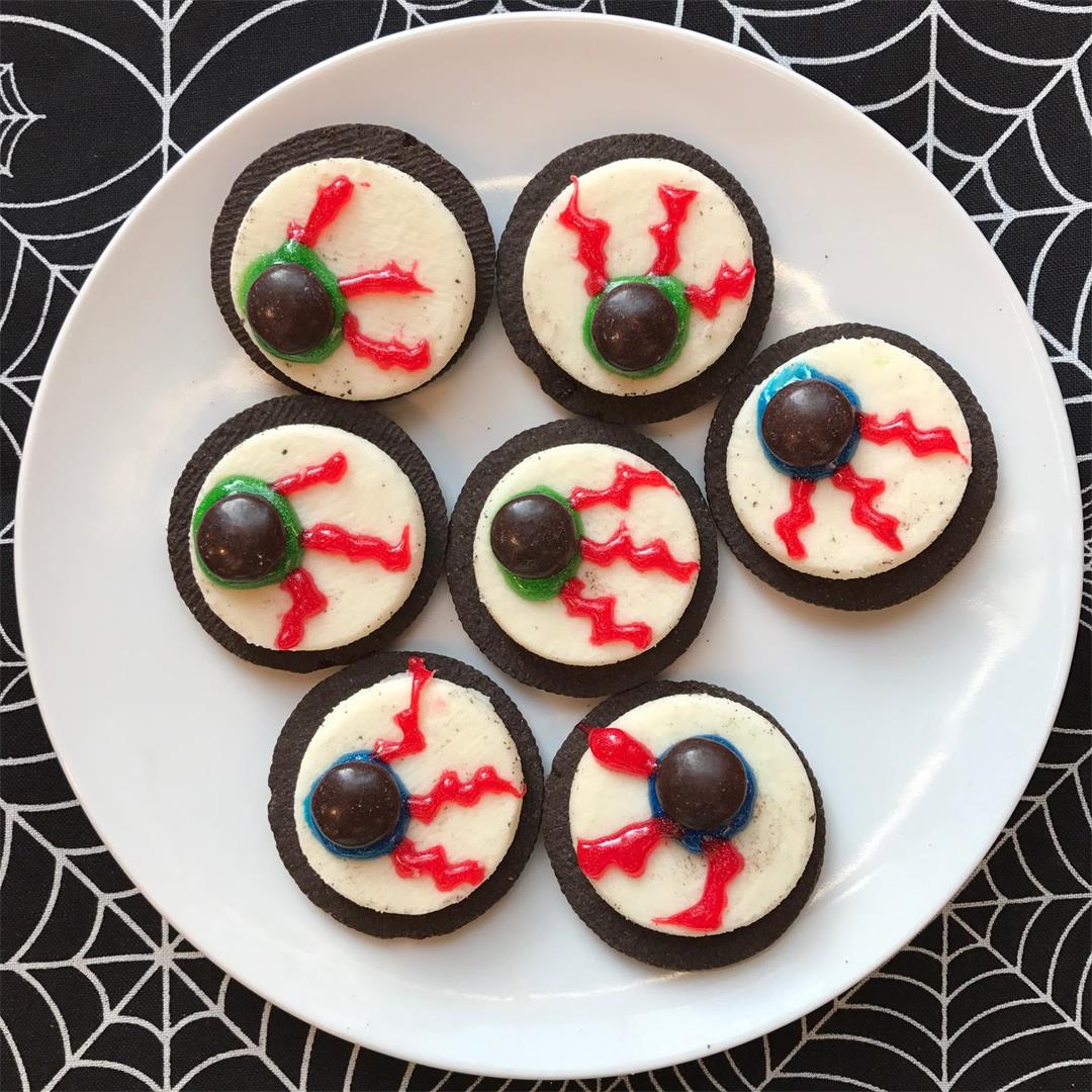 Easy Eyeball Cookies