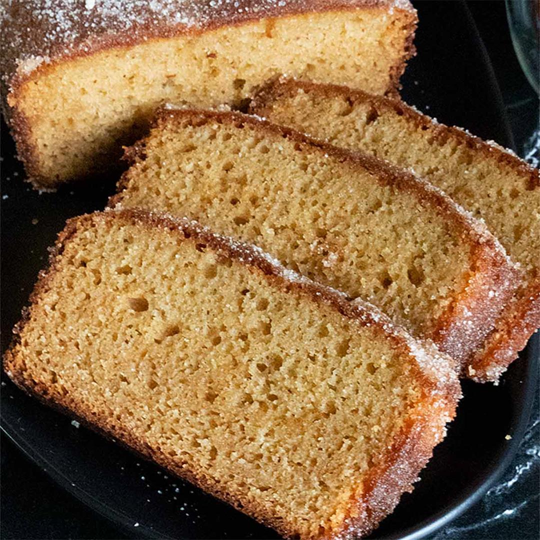 Apple Cider Doughnut Loaf Cake