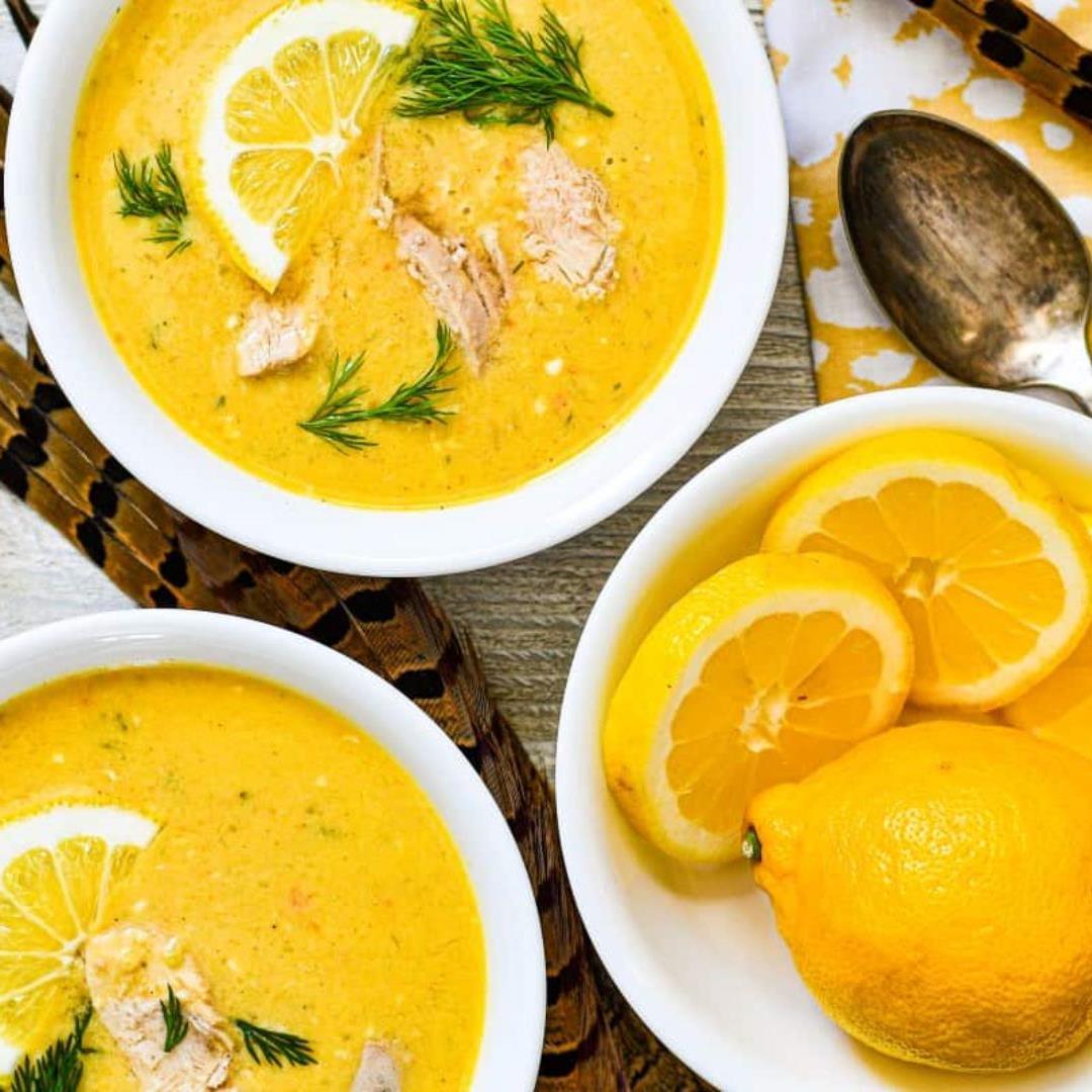 Easy Greek Lemon Pheasant Soup Recipe (Avgolemono)