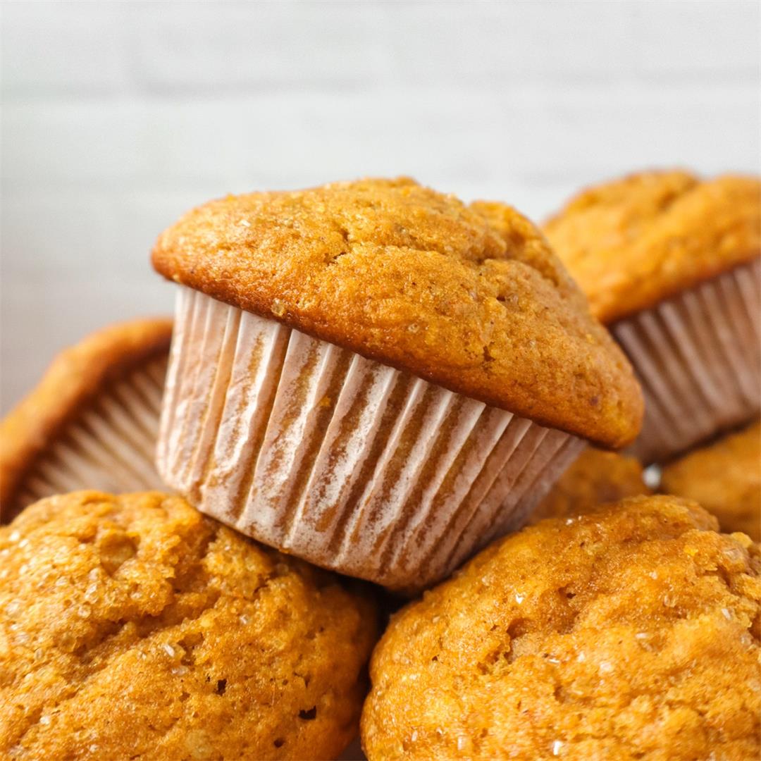 Pumpkin Banana Muffins