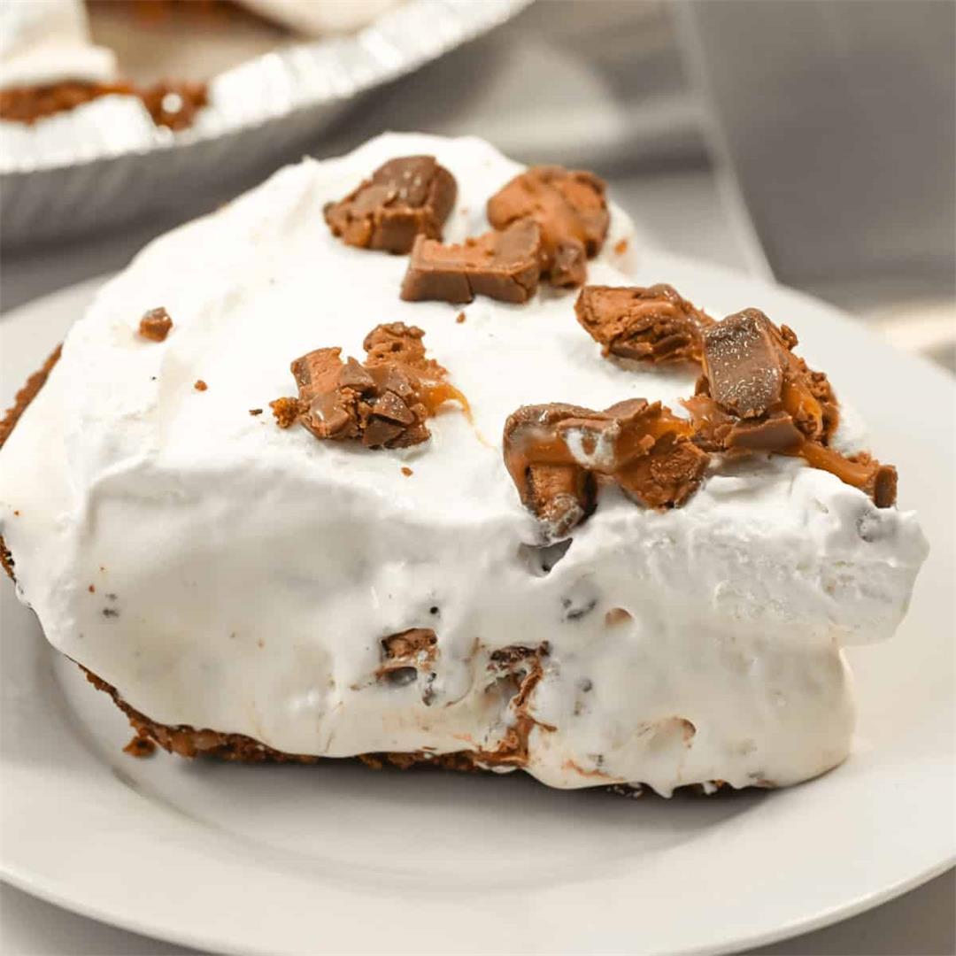 No Bake Caramel Pie