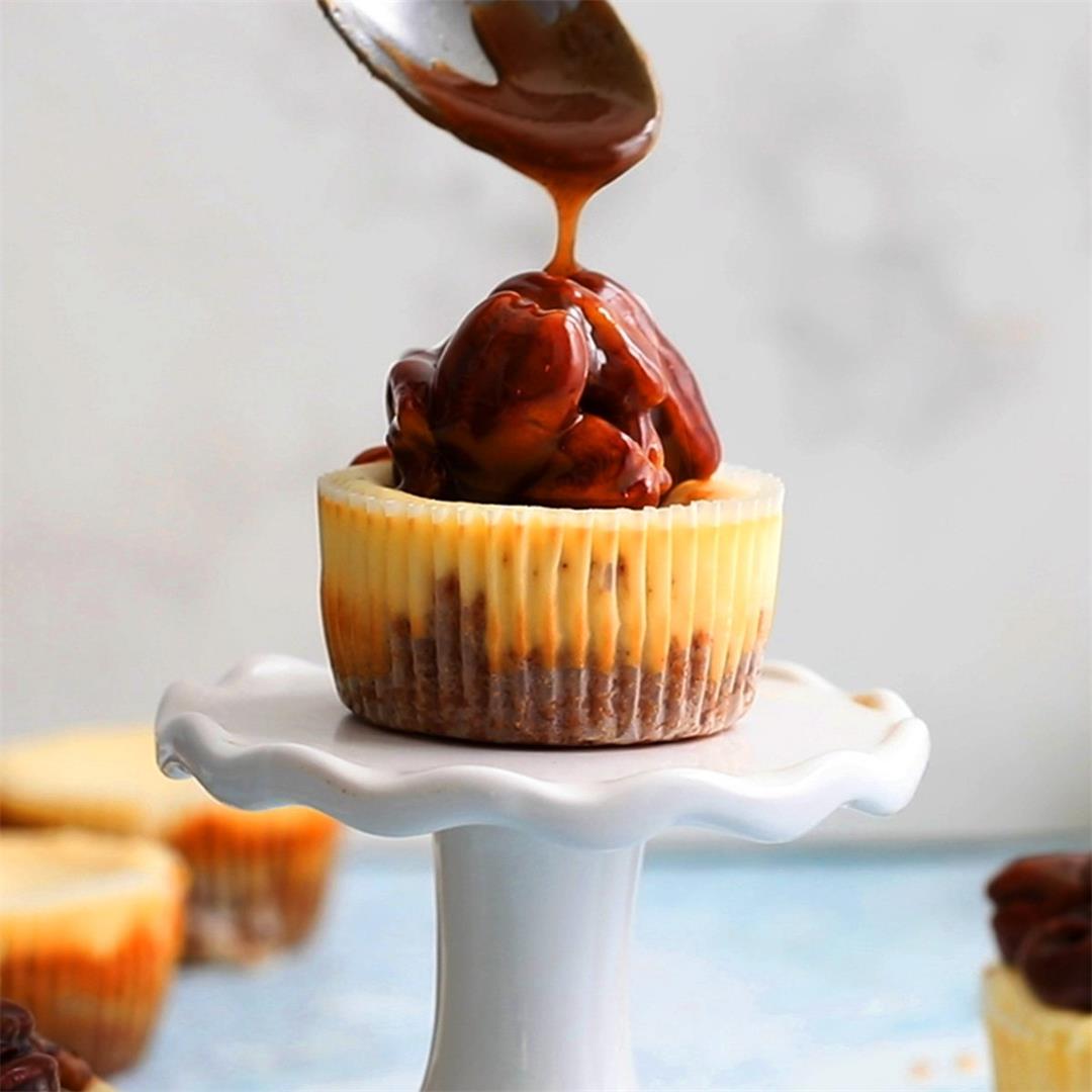 Mini Pecan Pie Cheesecakes