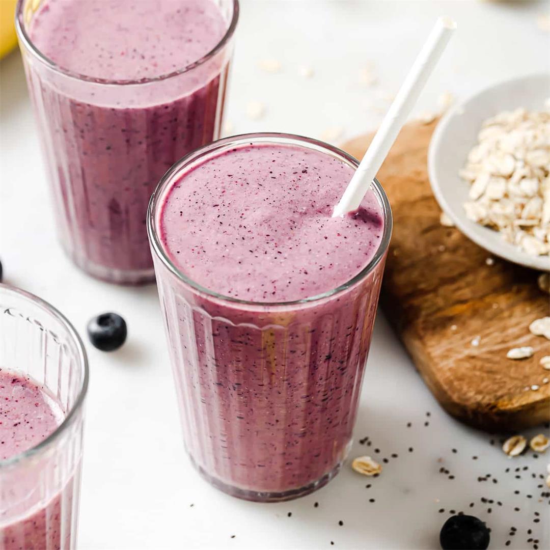 Blueberry Banana Smoothie