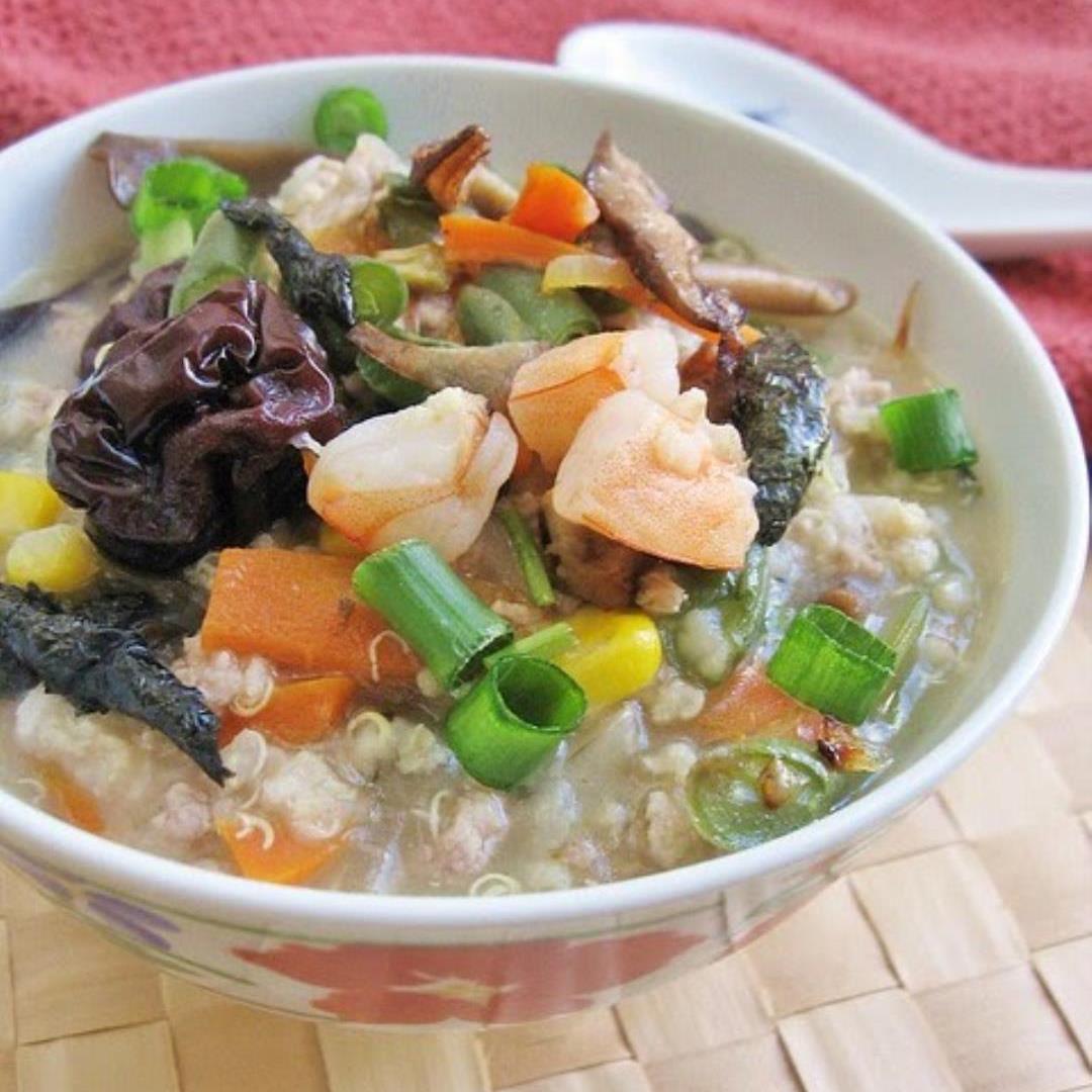 Shrimps Chicken Multigrain Congee Porridge