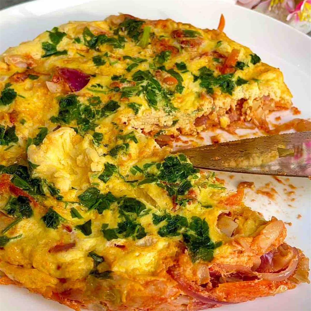 Easy Cabbage Frittata Recipe