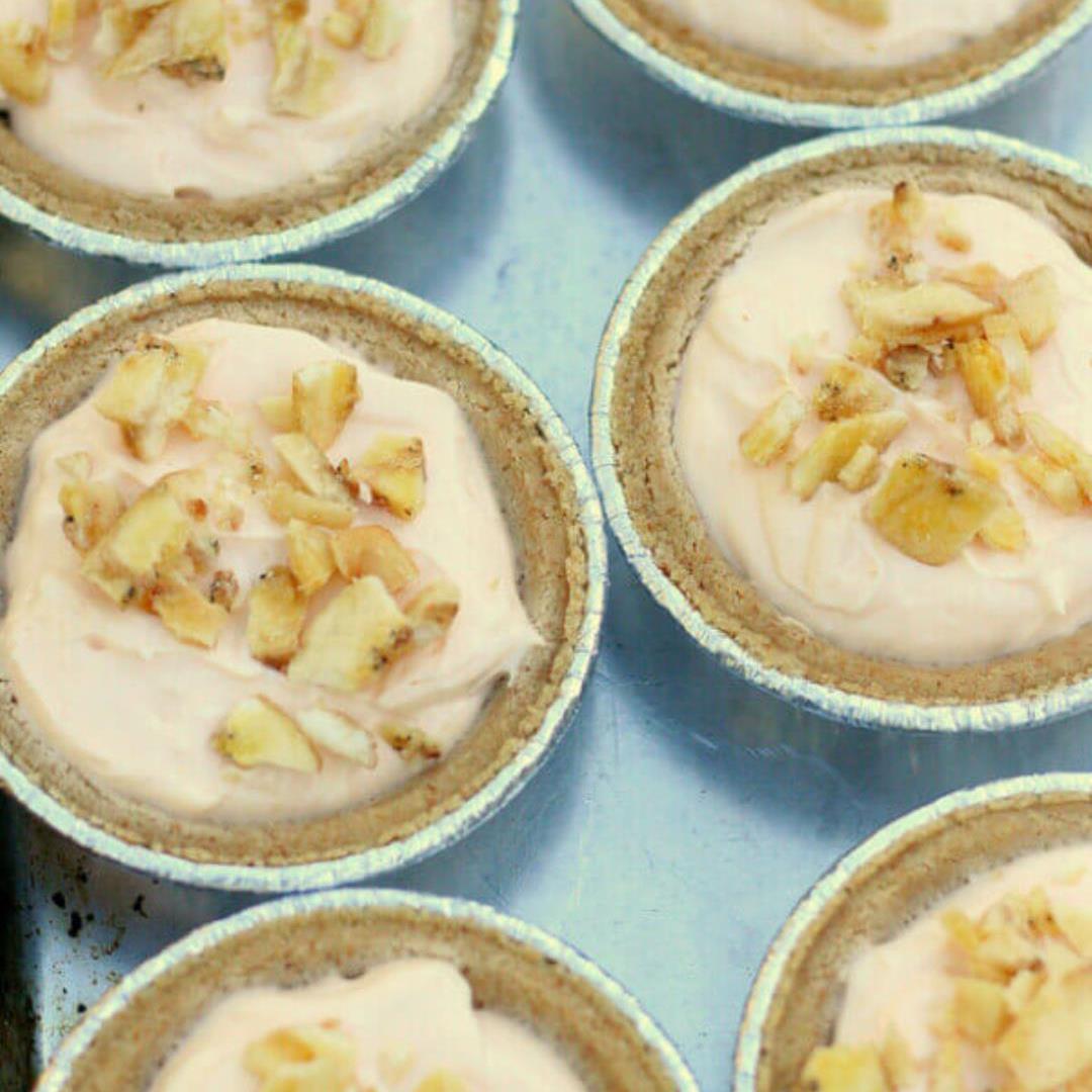 No Bake Banana Cheesecake