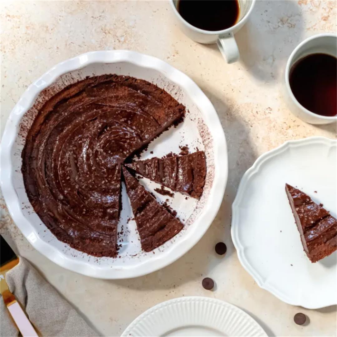 Chocolate Tahini Tart