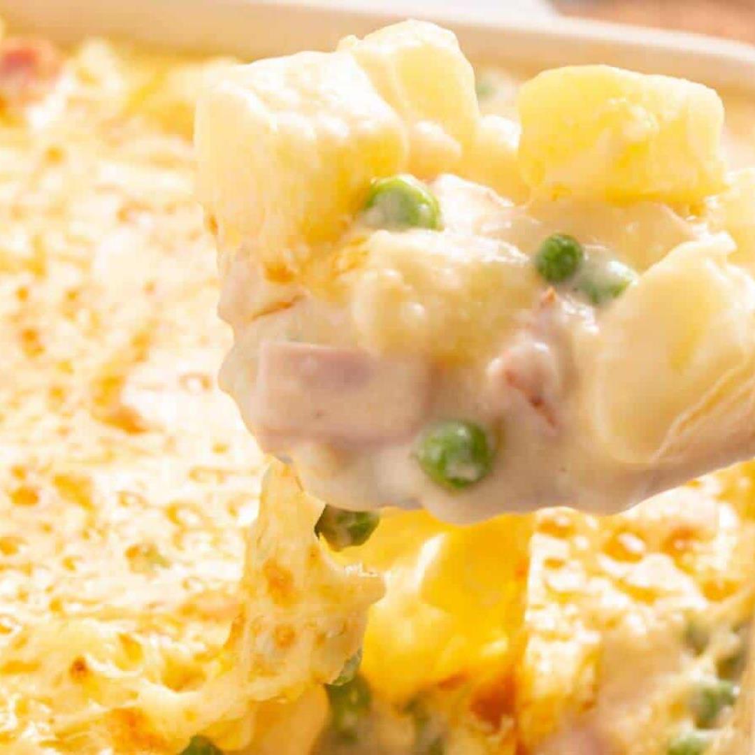 Easy Ham & Potato Casserole That Says Goodbye to Leftovers