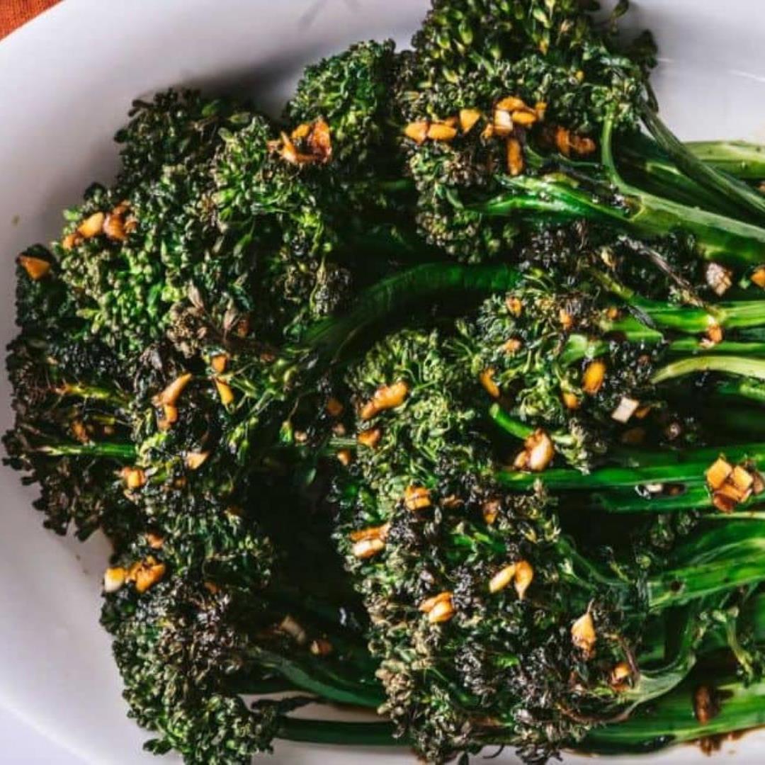 The Easiest Roasted Broccolini