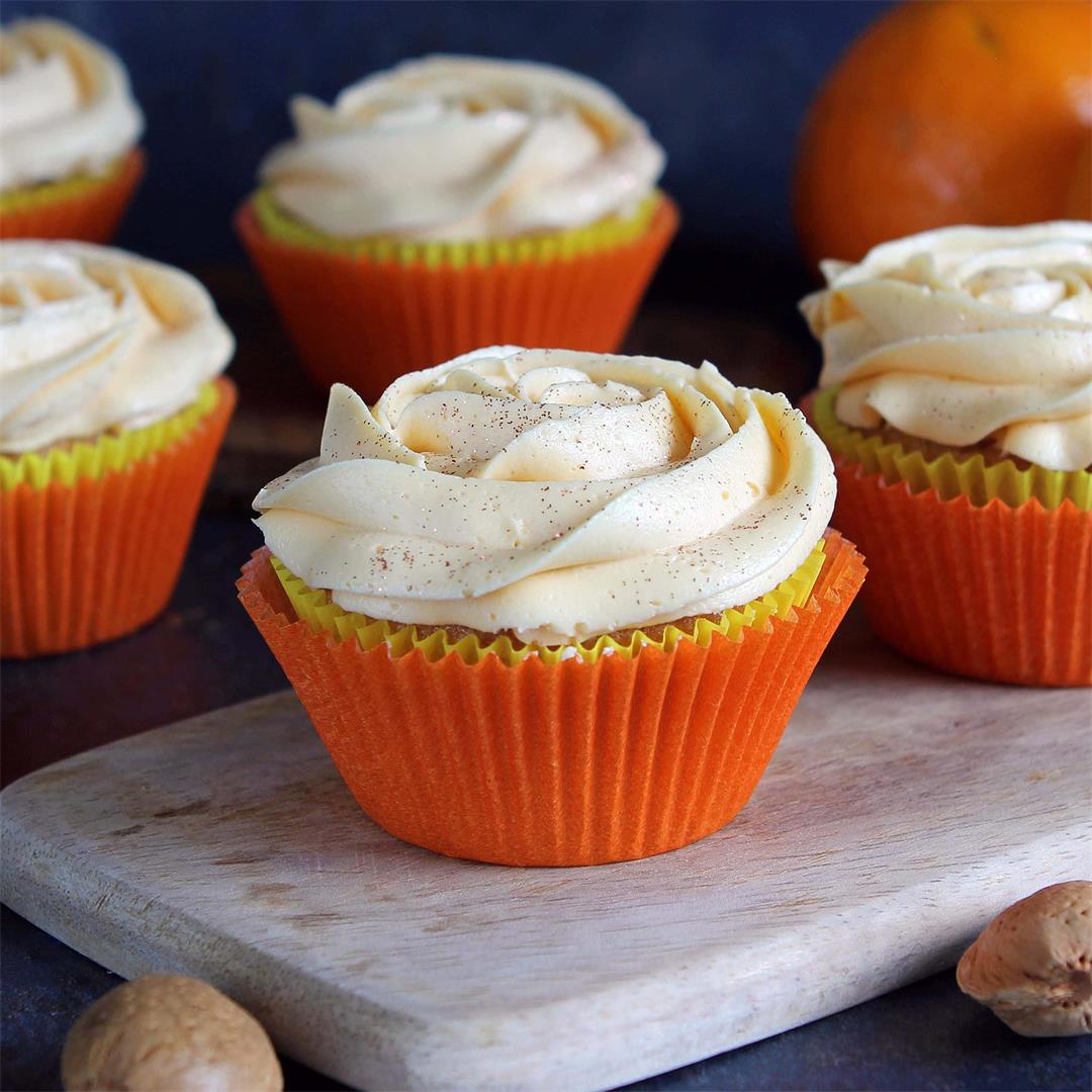 Gluten Free Orange Cupcakes