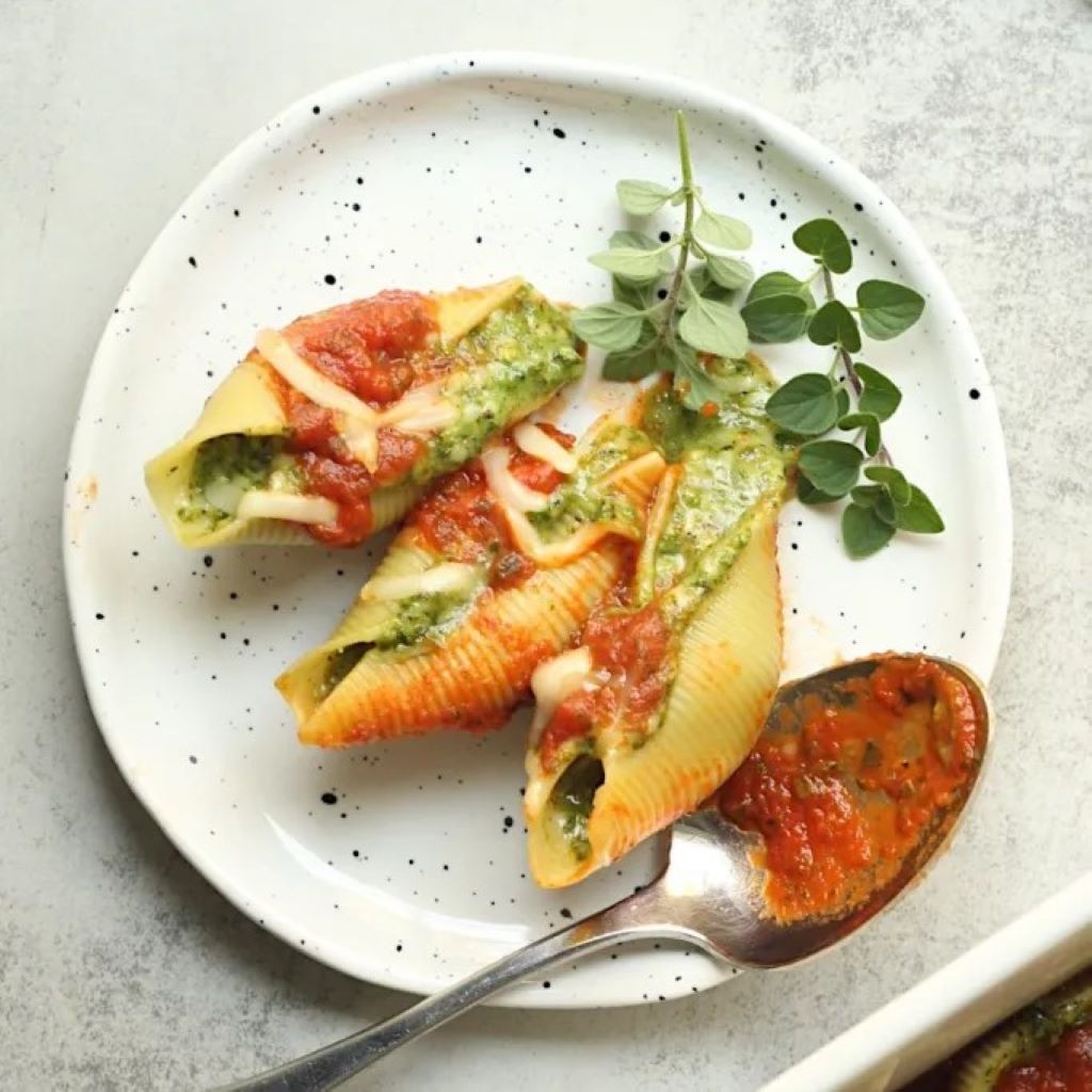 Vegan Stuffed Shells