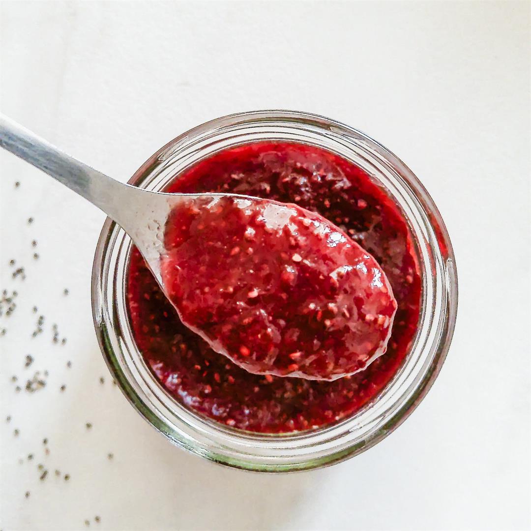 Healthy Strawberry Chia Seed Jam