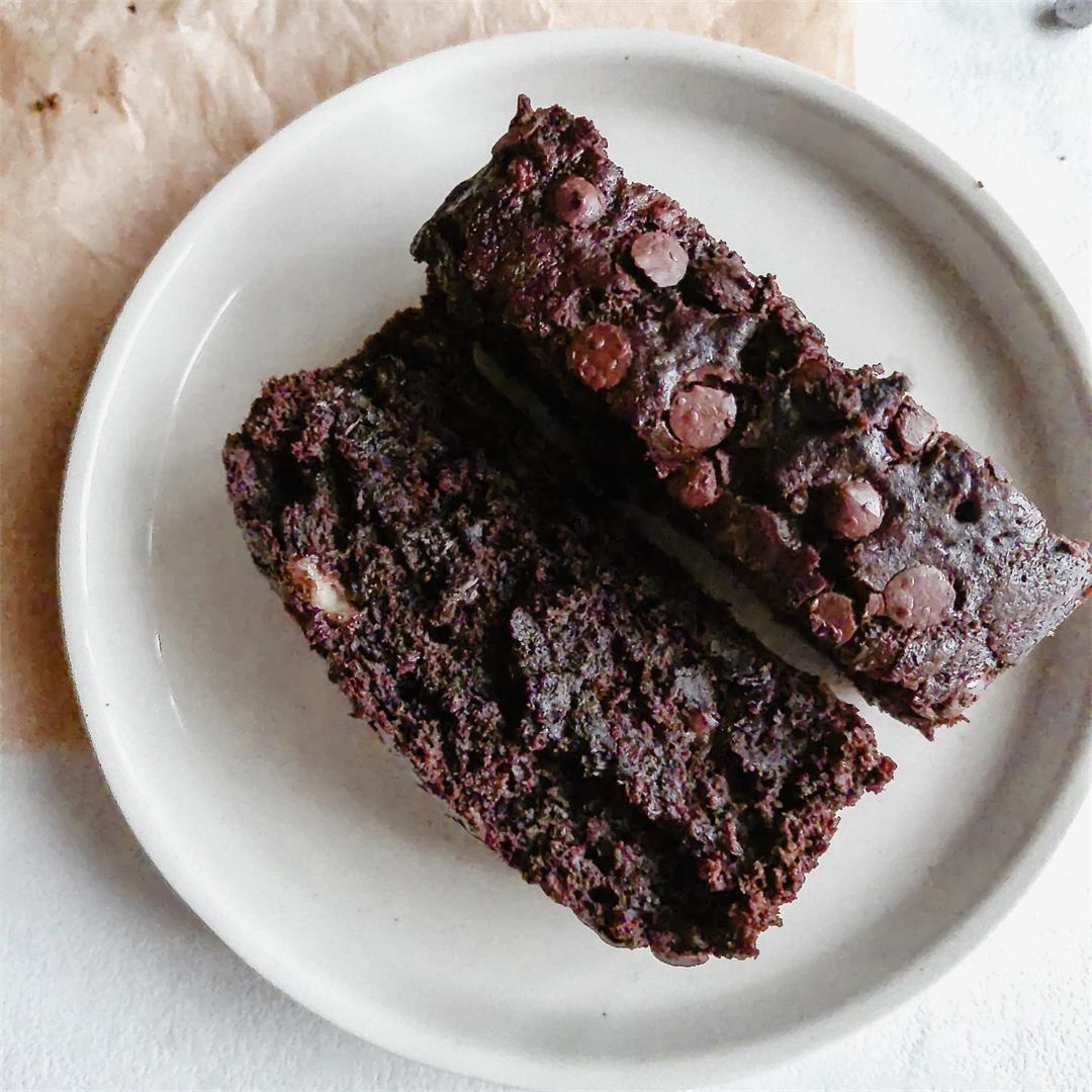 Vegan Chocolate Banana Bread