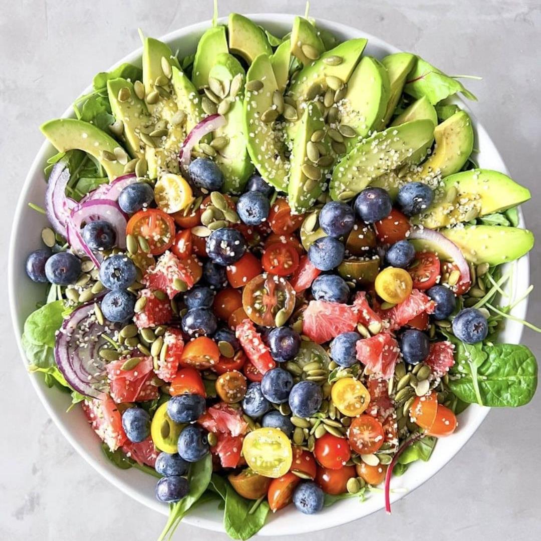 Arugula and Spinach Salad