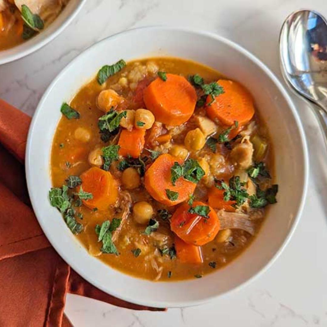 Chicken and Chickpea Soup