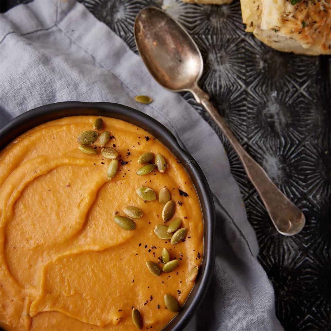 Easy Sweet Potato Soup With Coconut Milk