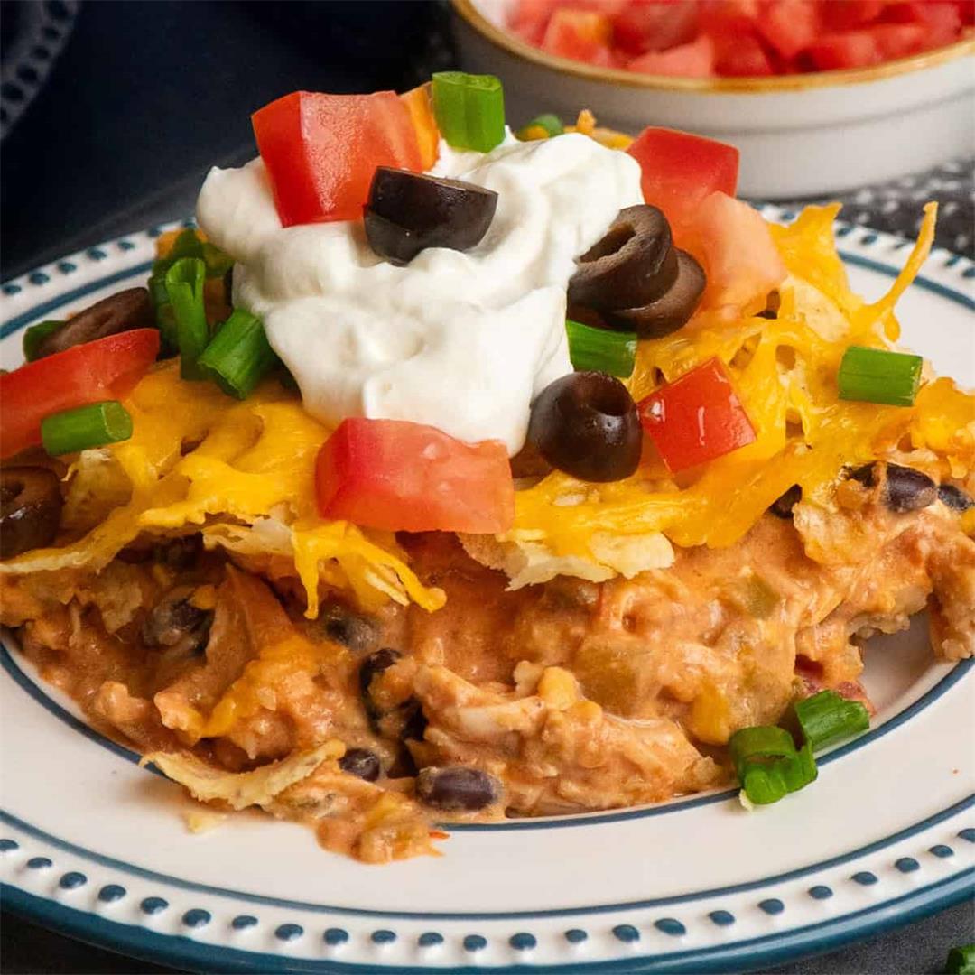 Chicken Taco Casserole