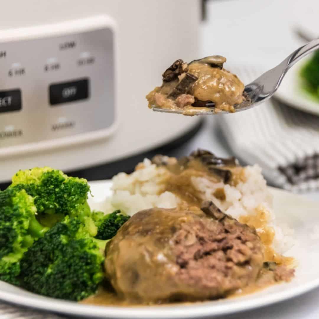 Crock Pot Salsbury Steak