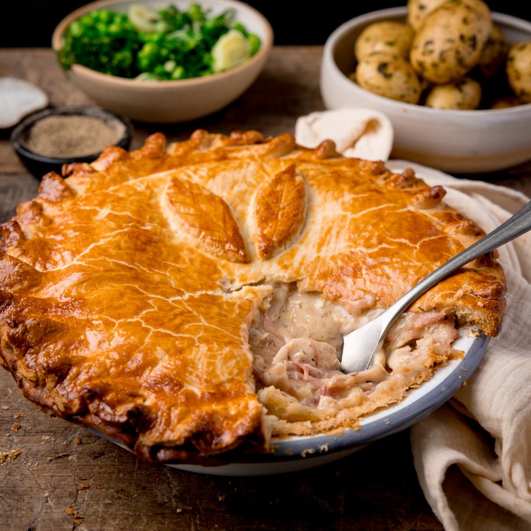 Chicken and Ham Pie