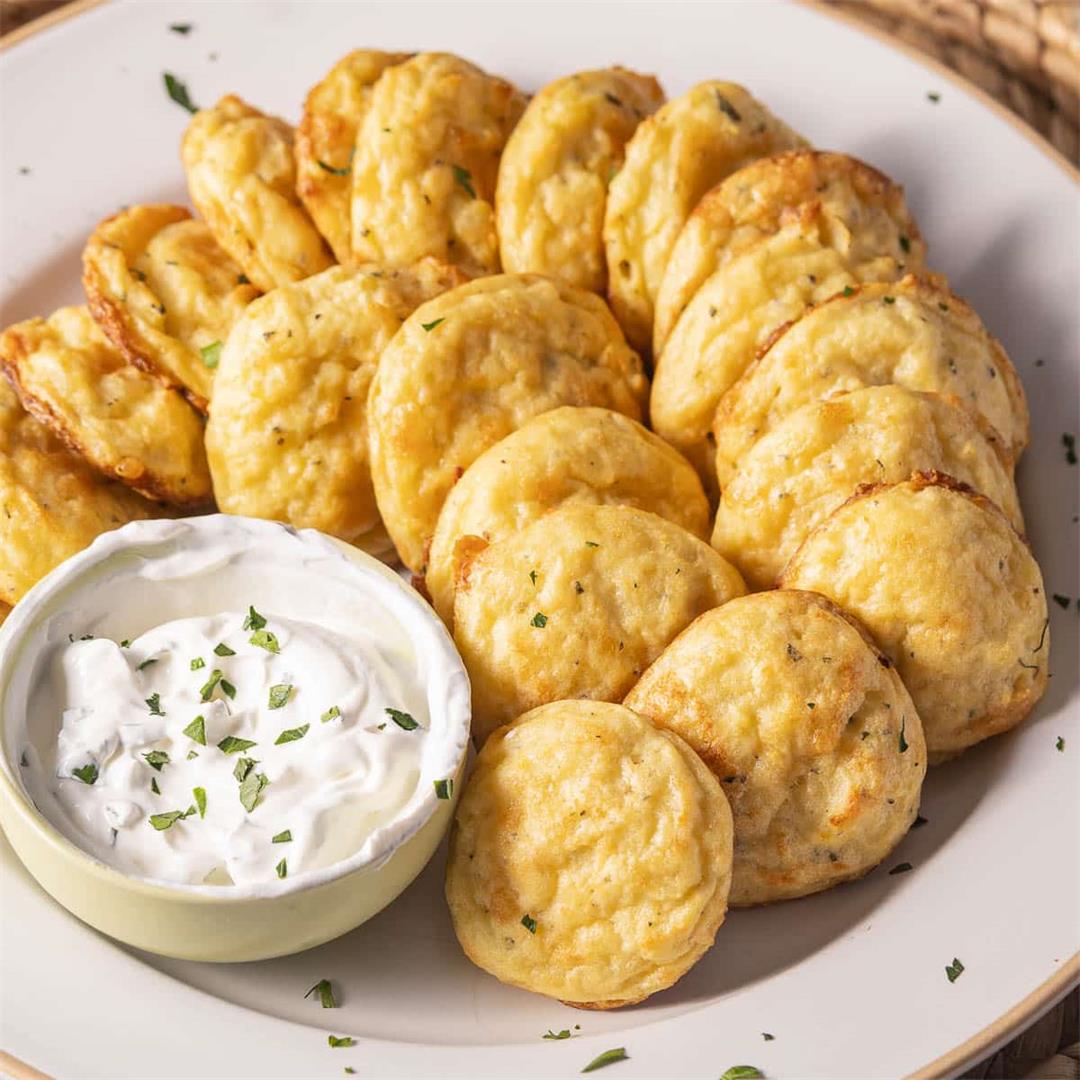 Rosemary Parmesan Mashed Potato Bites