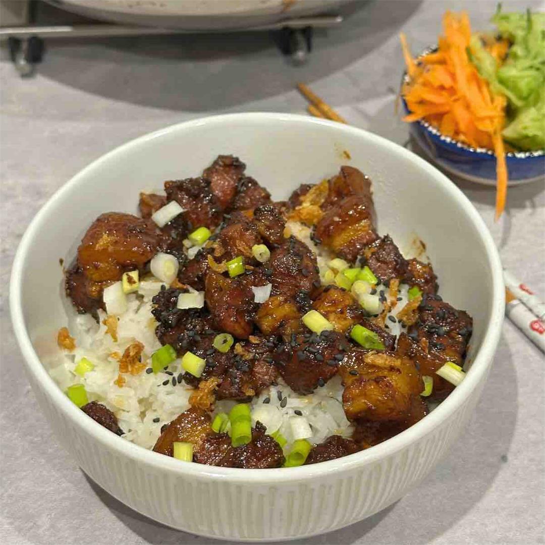 Sticky Chinese Pork Belly– Simple, Family-Friendly, and Delicio