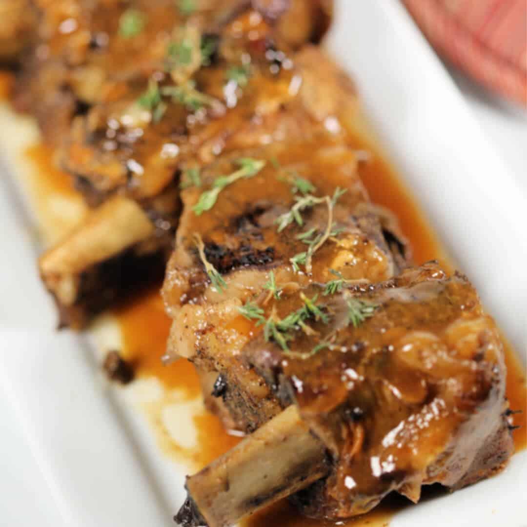 Slow Cooker Beer Braised Short Ribs