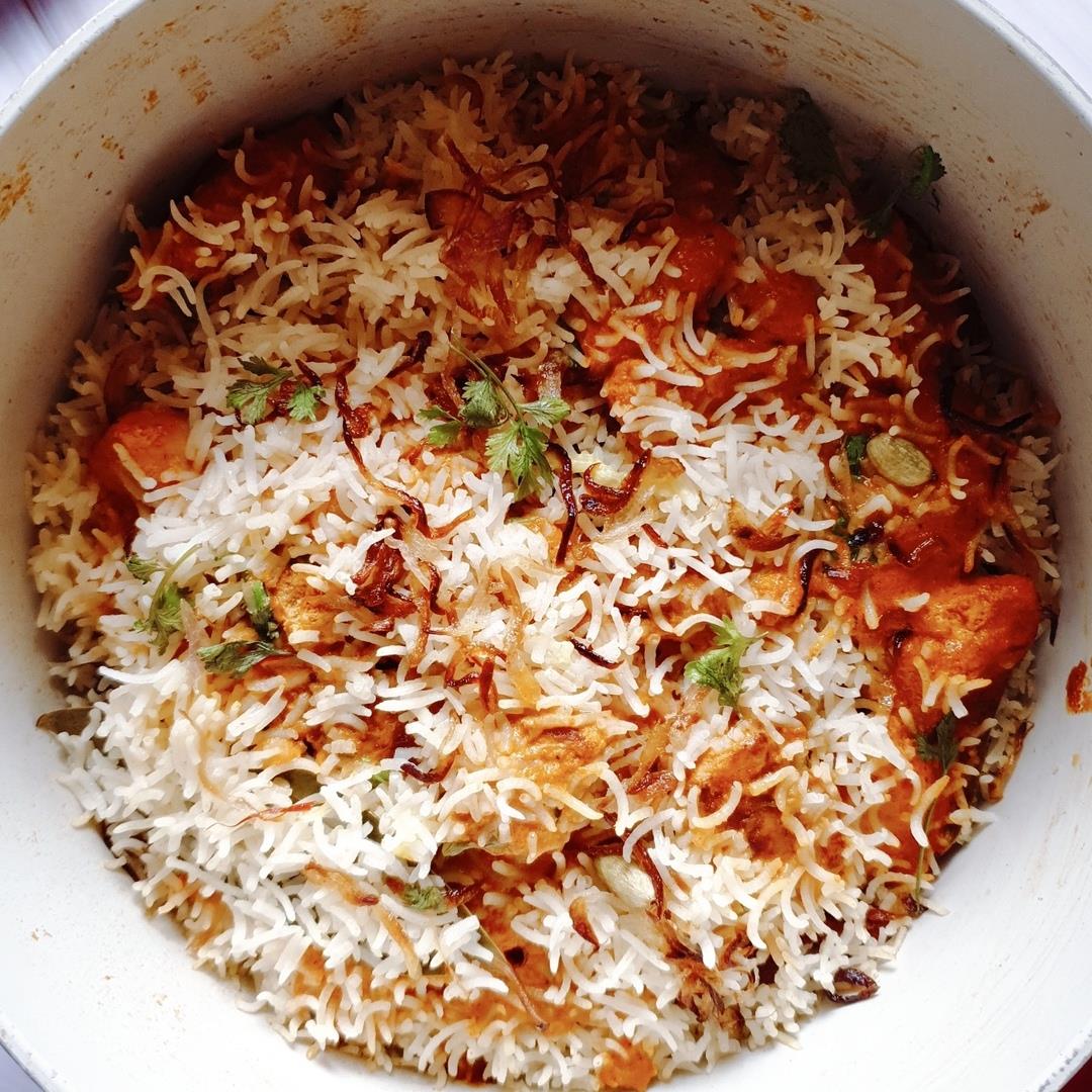 BUTTERIEST Scrumptious Butter Chicken Biryani Recipe