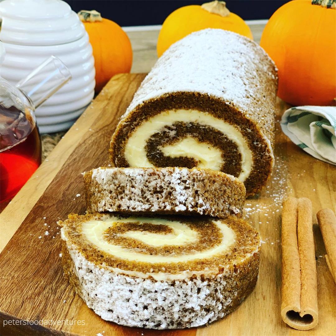 Pumpkin Swiss Roll