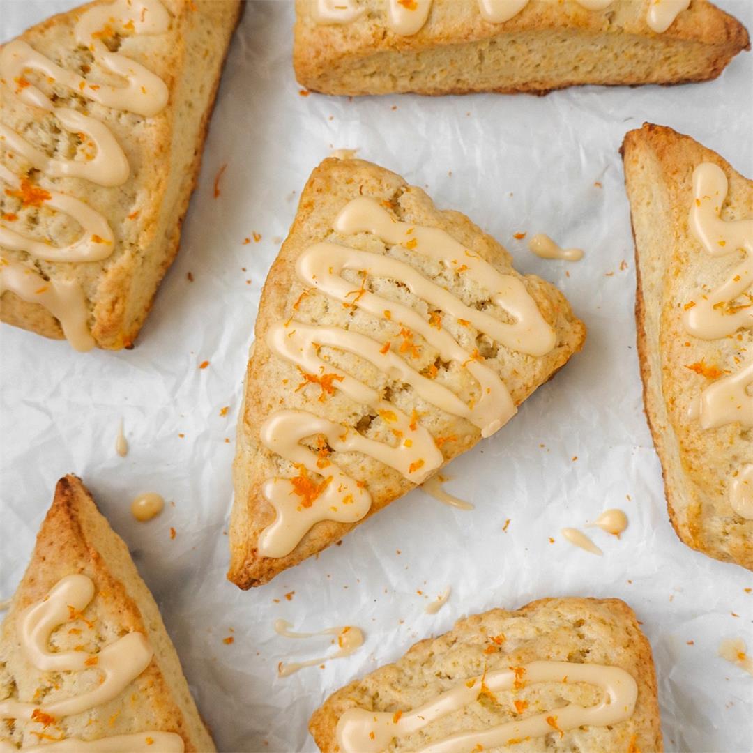 Orange Cardamom Scones