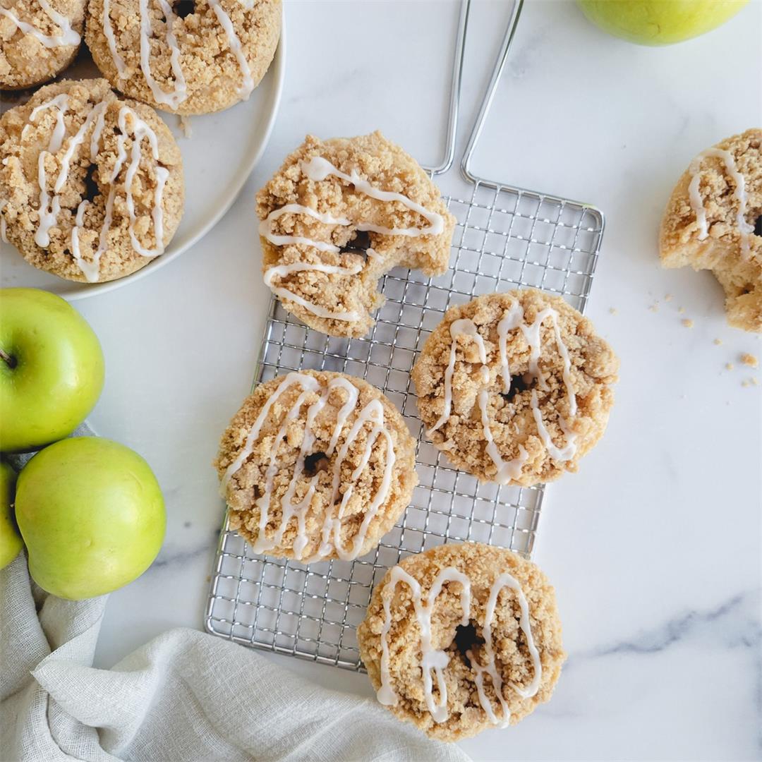 Apple Crumb Donuts