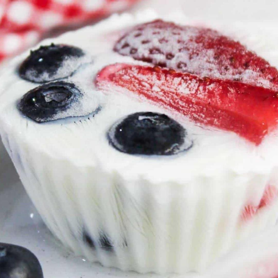 Frozen Yogurt (Red White and Blue)