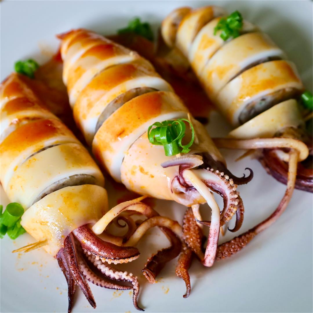 Vietnamese Stuffed Squid Recipe