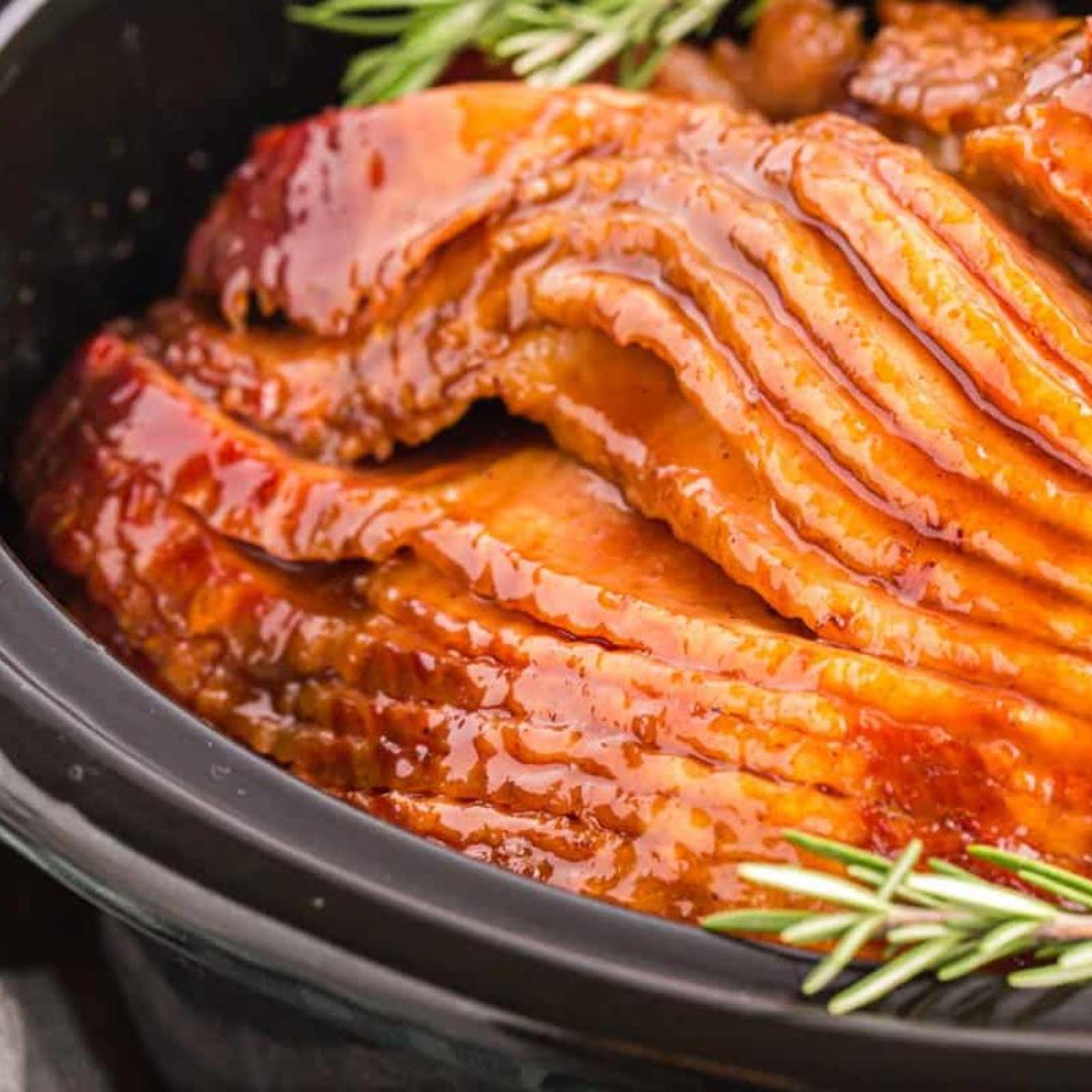 Crockpot Ham (Holiday Glazed Ham)