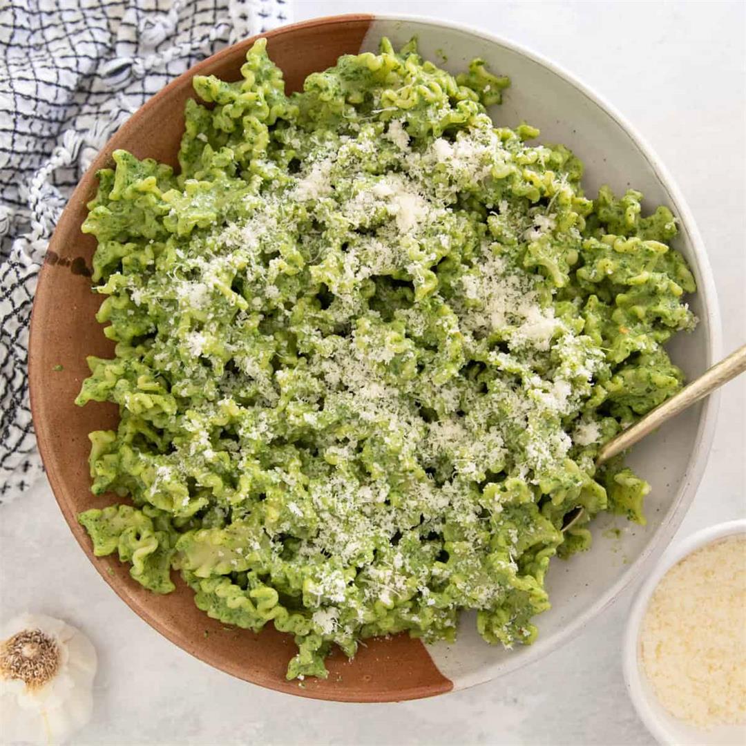 Pesto Ricotta Pasta