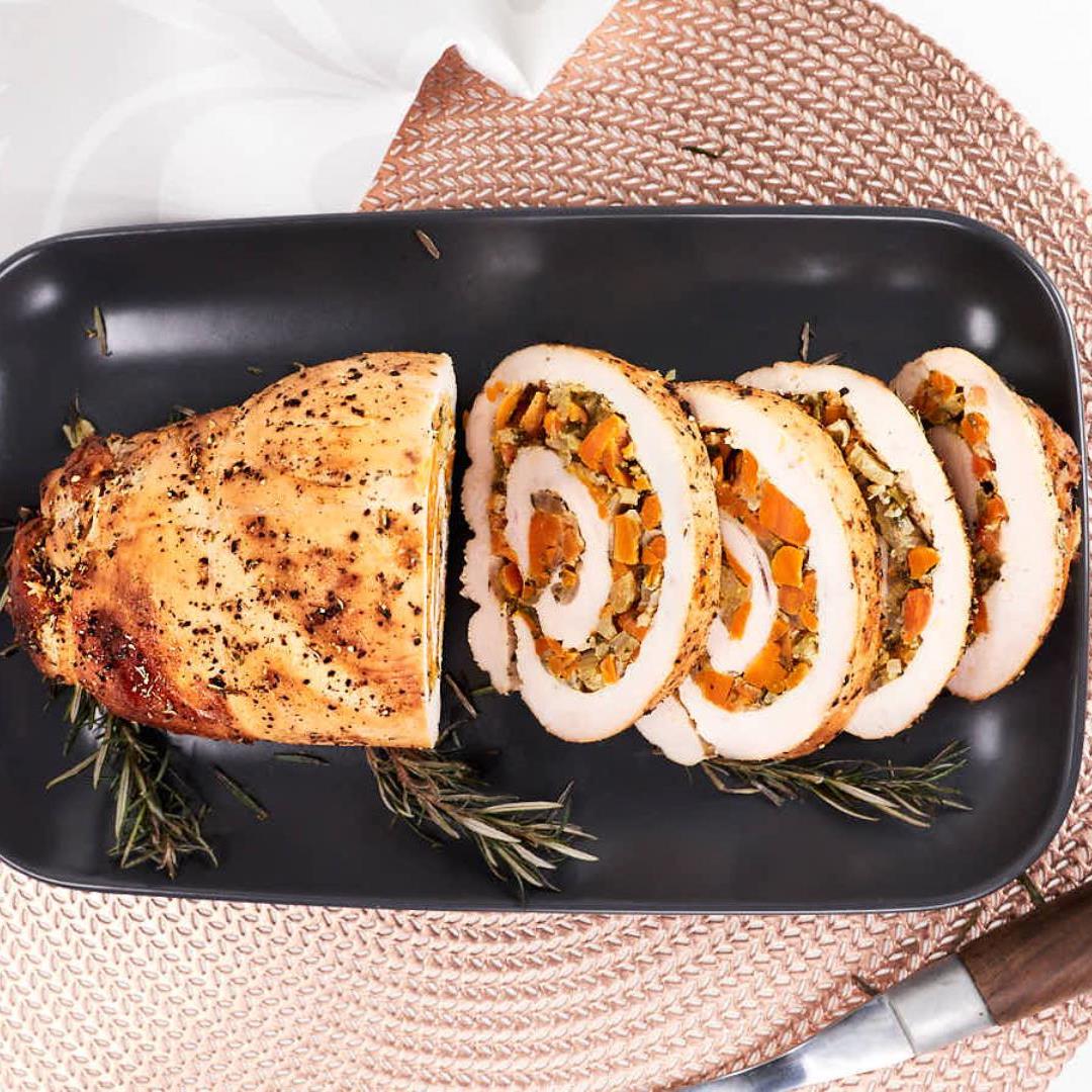 Turkey Roulade (Turkey Breast Roll)