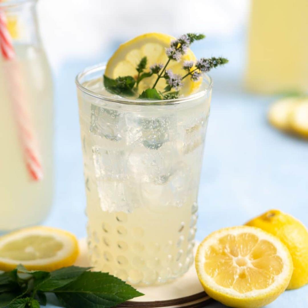 Homemade Lemon Soda Recipe