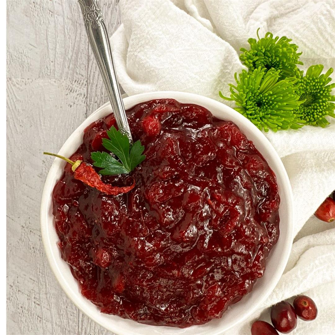 Spiced Cranberry Sauce