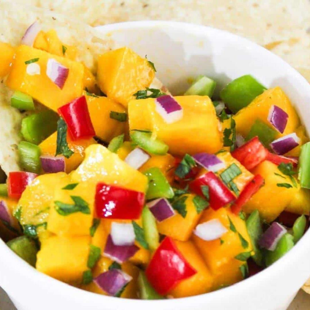 Sweet and Spicy Mango Salsa You Can't Resist