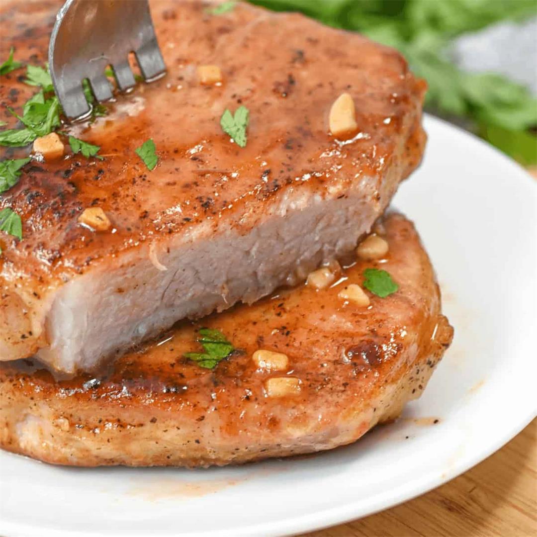 Honey Garlic Pork Chops