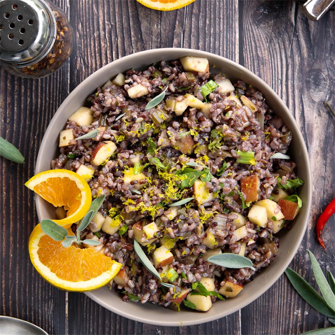 Sweet & Spicy Wild Rice Stuffing