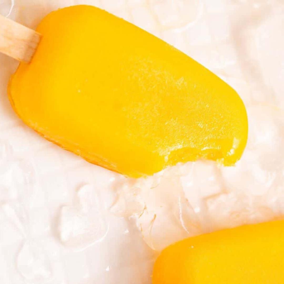 Chill Out With Homemade Mango Popsicles