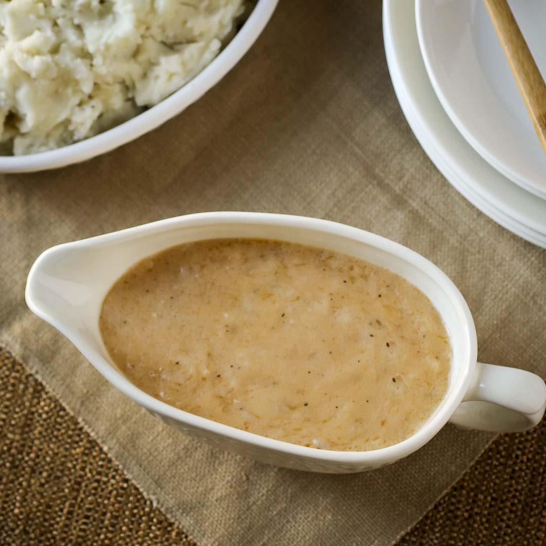 Easy Homemade Gravy without Drippings