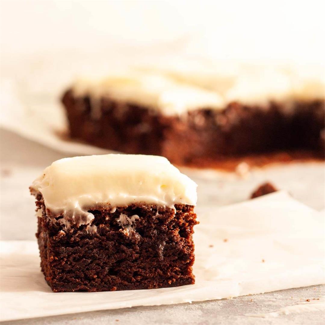 Brownies With Cream Cheese Frosting